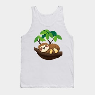 Sloth- Nap Time Tank Top